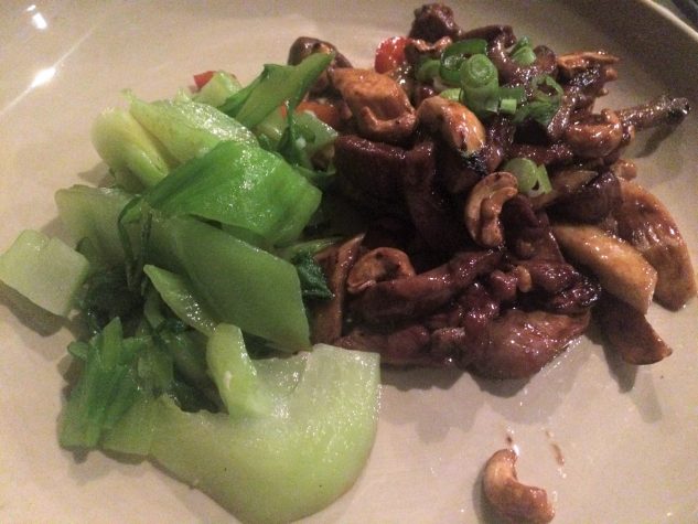 Young pigeon, stri fried with Cashew nuts