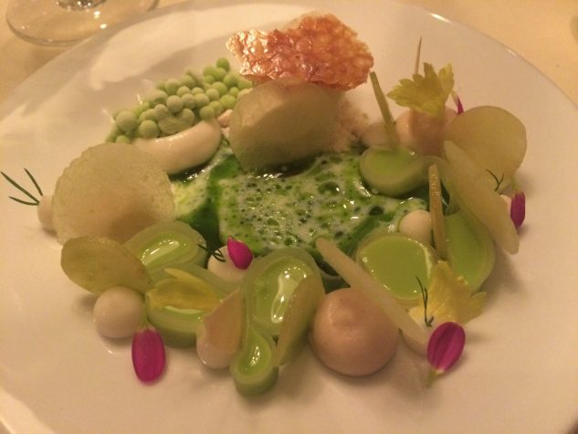 tonkabohne & edelweiß | geeist | grüner apfel confiert | selleriemilch