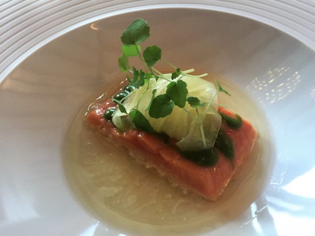 Bayerischer Saibling / süß - sauer- scharf