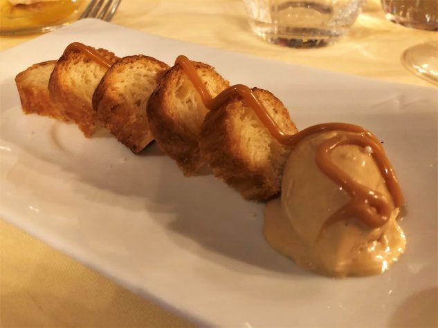 Bretonischer Butterkuchen und Kouign Amann-Eis, Salzbutter-Karamell
