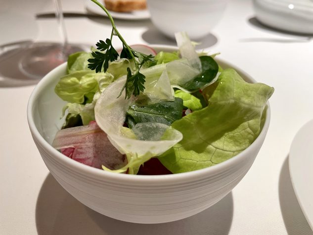 ...à part: Grüner Salat