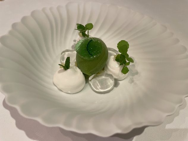 `Mojito´ | Minzsorbet | Variationen von Limette | Gelee aus weissem Rum