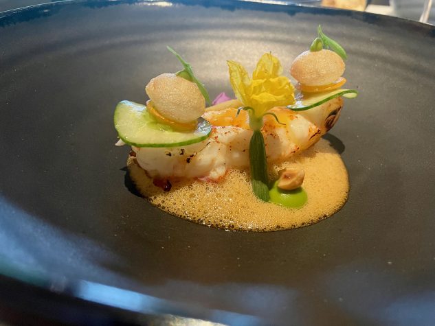 LANGOSTINO | Poverade | Kumquat | Erbse I Bisque