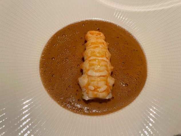 Langoustine L'americaine, Entenleber, Nashi Birne