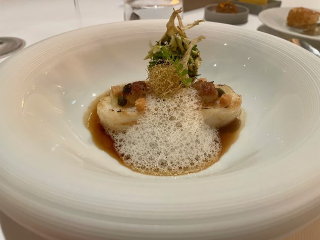 Steinbutt à la Grenobloise