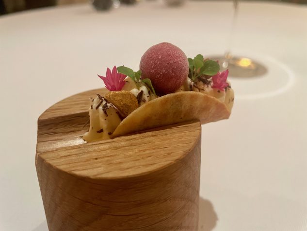 Schwarzwälder-Kirsch-Waffel