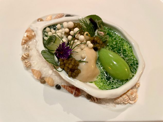 Auster | Buttermilch-Wasabi