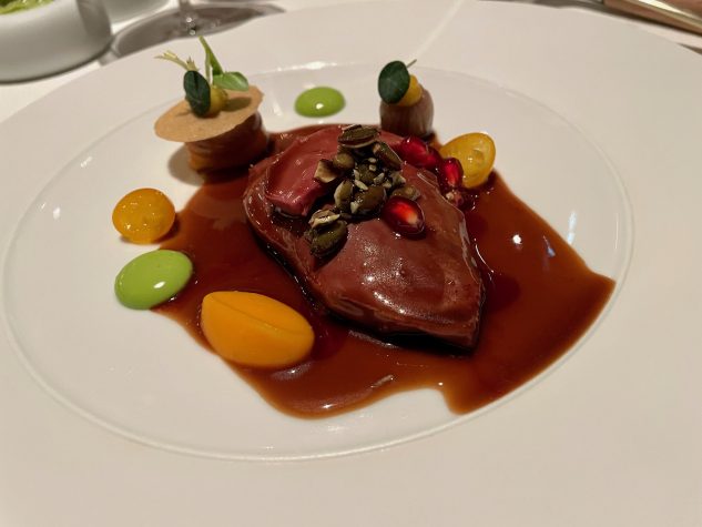 Anjou Taube | Râs el hânout | Butternut Kürbis | Minze