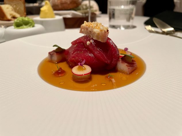 Bluefin Balfregó | Passionsfrucht | Ponzu | Geräucherter Aal