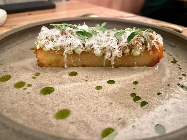 Kartoffel, Schnittlauch, Trüffel