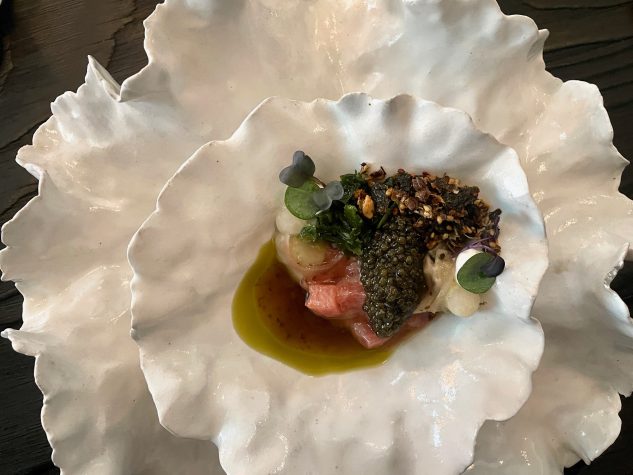 Flux Alba x Irish Mór, Ossietra, Balfégo, Brot-Miso