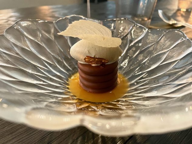 BBQ Topinambur, Marcolini, Safran, Sanddornbeere