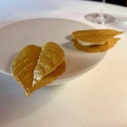 Karamelisierte Zwiebel · Apfel · Schnittlauch