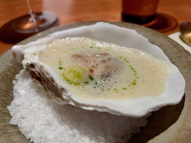 Gillardeau No. 1, Tränenerbsen & Muschelsud