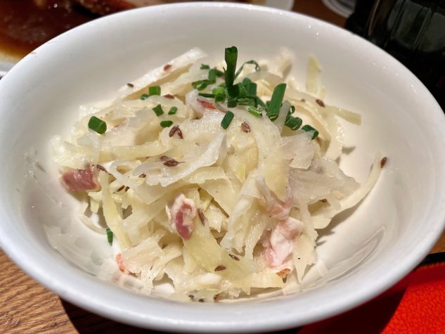 ...Speck-Krautsalat