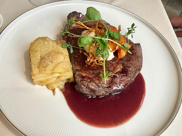 Entrecôte aus dem Aubrac, Sauce Bordelaise auf meine Art